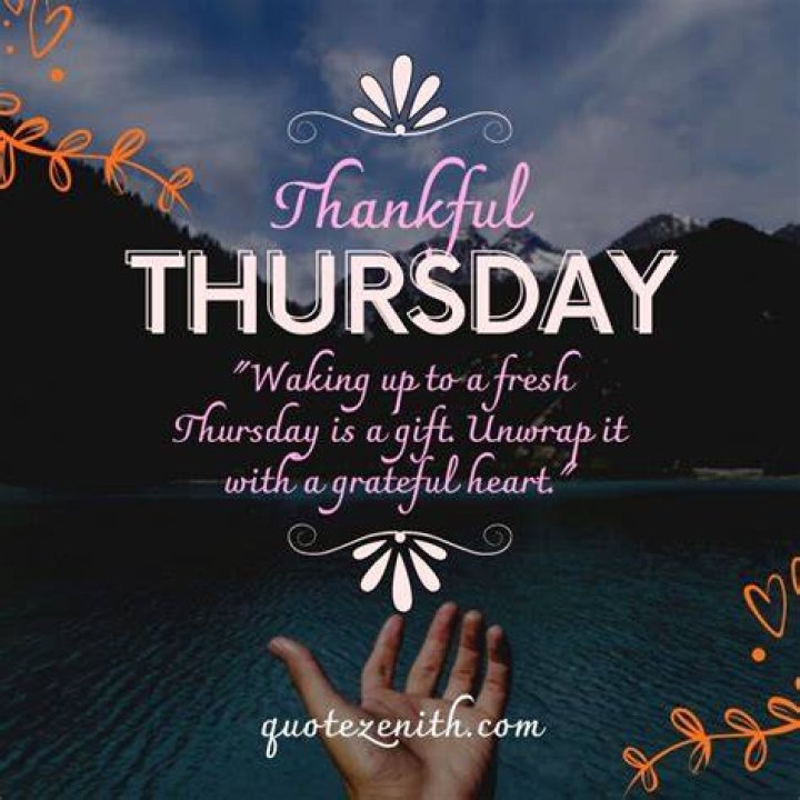 Express Gratitude On Positive Thankful Thursday