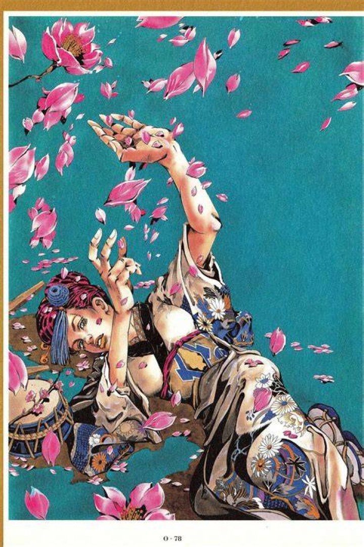 Hirohiko Araki Carteles gr&aacute;ficos, Dibujos, Poses de manga